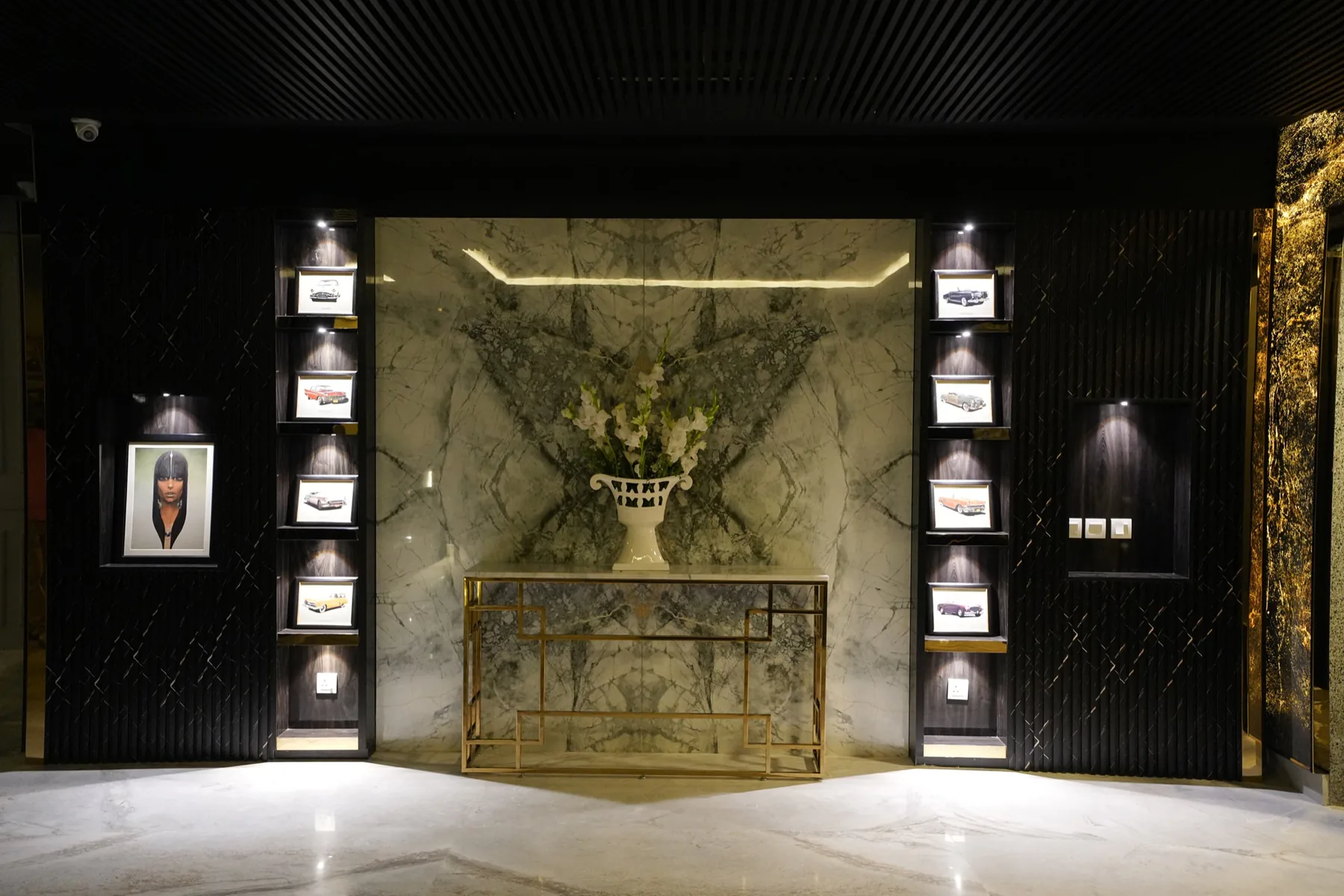 Interior detail at Villa Vista